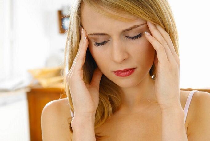 Maux de tête avec ostéochondrose cervicale