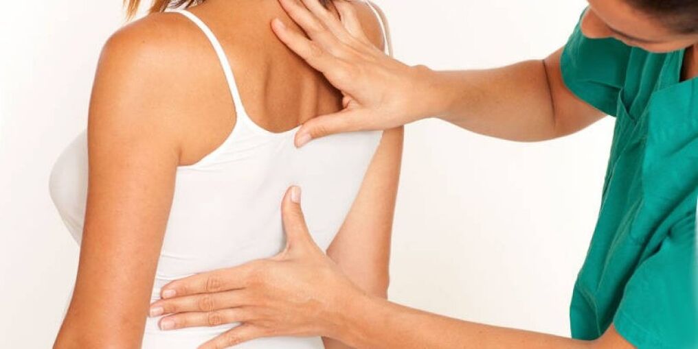 examen médical pour ostéochondrose mammaire